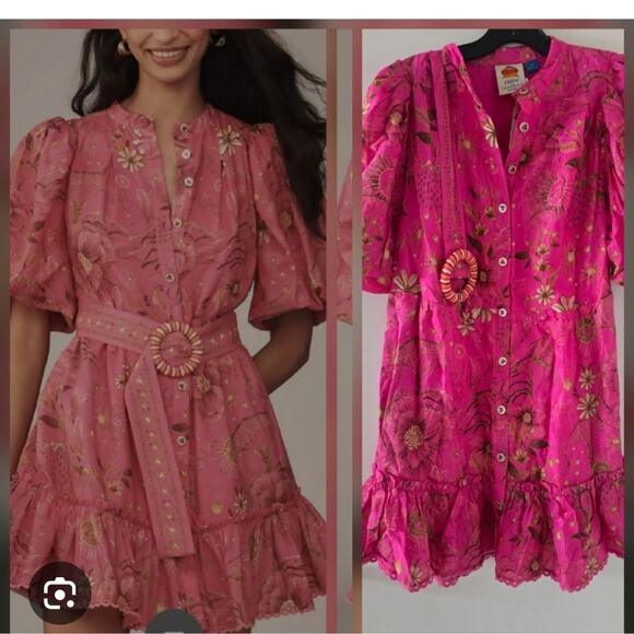 FARM Rio Dresses & Skirts - Farm Rio Tiered Mini Dress Sz Xsmall